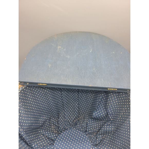 Vintage Hand-painted‎ Goose Basket 80s Country Revival - Picture 4 of 6